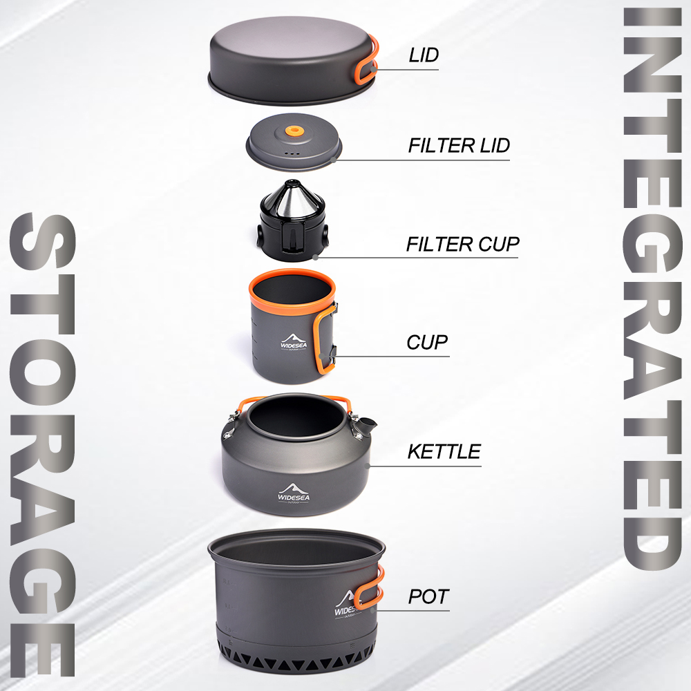 Zestaw naczyń kempingowych, sp – Coffee Equipment For Camping recenzja i cena