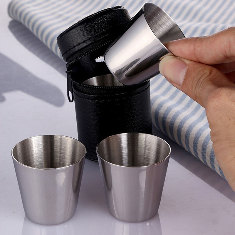 4/6 sztuk Kubki ze stali nierd – Espresso Shot Glass recenzja i cena