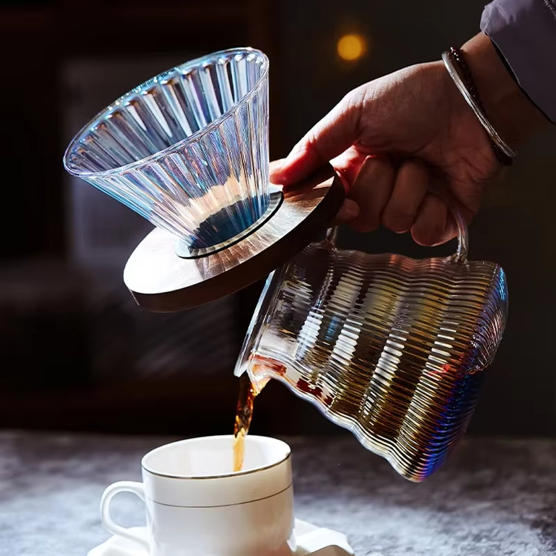 Kolorowy zestaw do kawy przele – Coffee Equipment Pour Over recenzja i cena